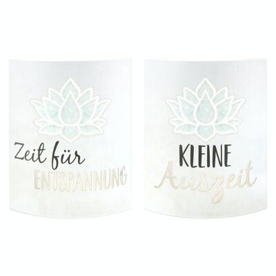 Paper LED Lantern Lotus "Time out/Relaxation" VE 8 so