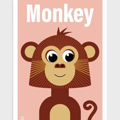 Scimmia - A5 - Testo scimmia