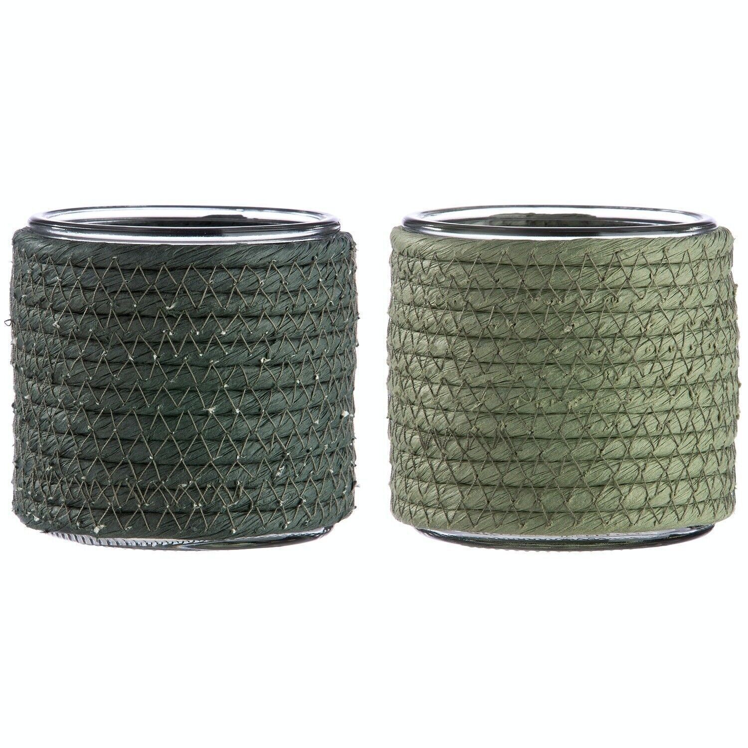 Glas Teelichtleuchter "Rehli" VE 16 so