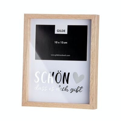 MDF photo frame "NICE that you exist" VE 3