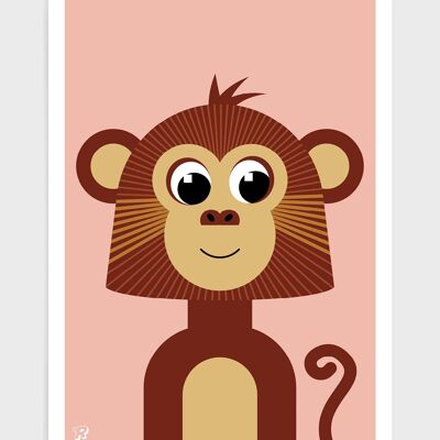 Scimmia - A3 - Senza testo