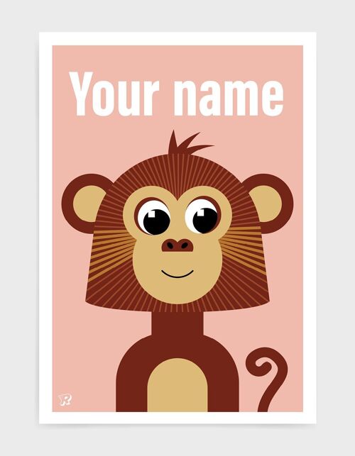 Monkey - A3 - Custom name