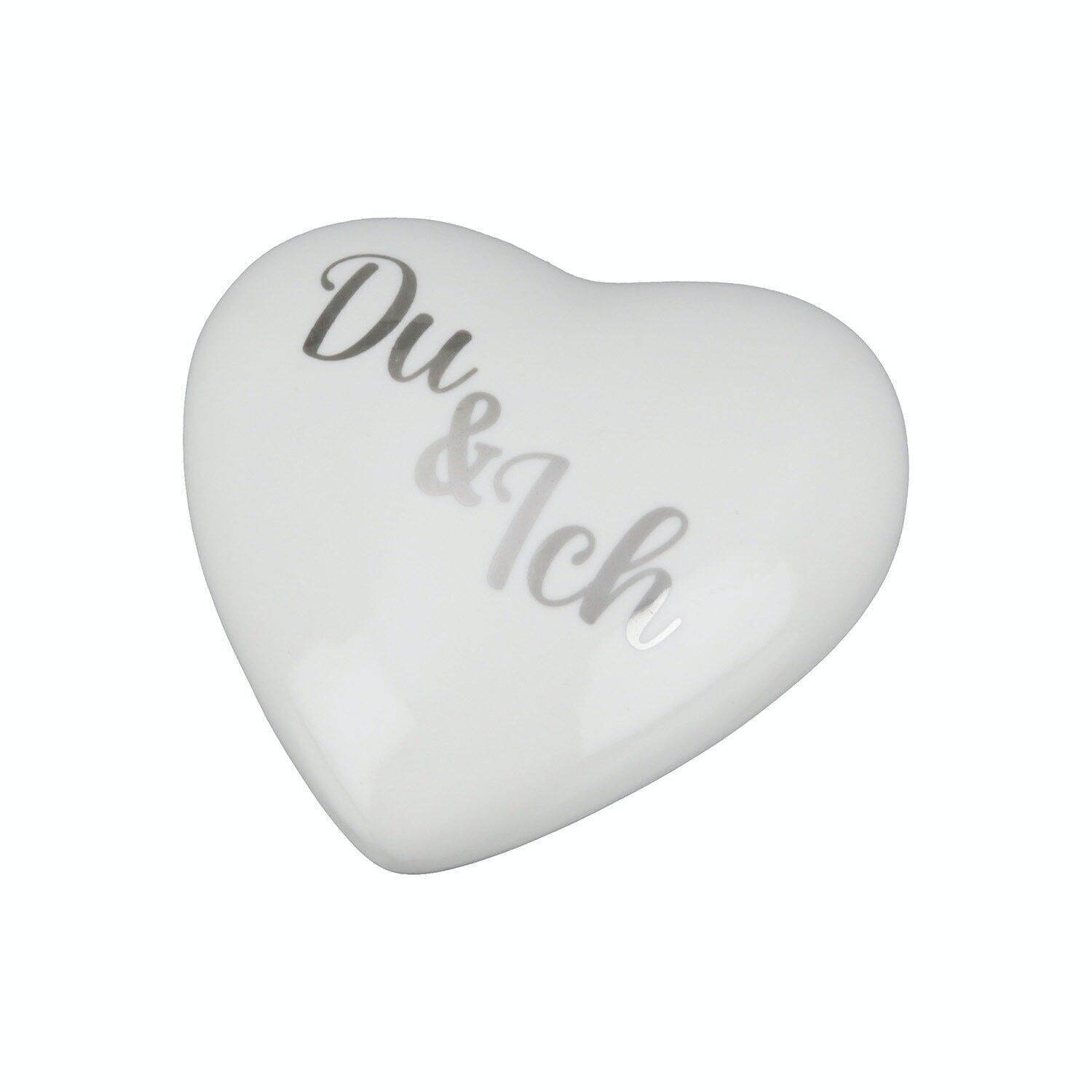 Cuore in porcellana "You & I" VE 12