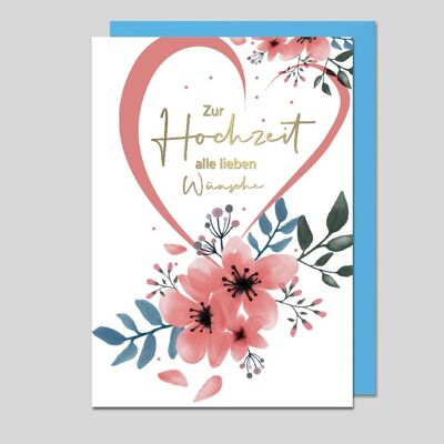 Wedding card - All love wishes