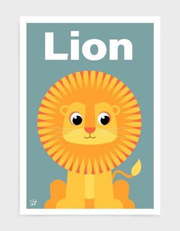 Lion - A4 - Texte Lion 1