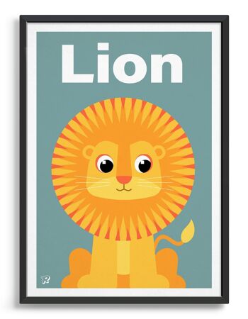 Lion - A3 - Texte Lion 2