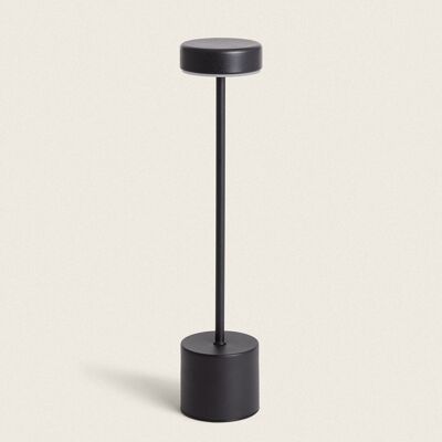 Ledkia Portable 2W LED Table Lamp with USB Rechargeable Battery Zimba Black