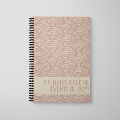 Agenda 2024 A5 Boho Dark Delight