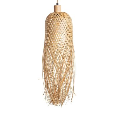 Ledkia Natural Braided Kawaii Bamboo Pendant Lamp