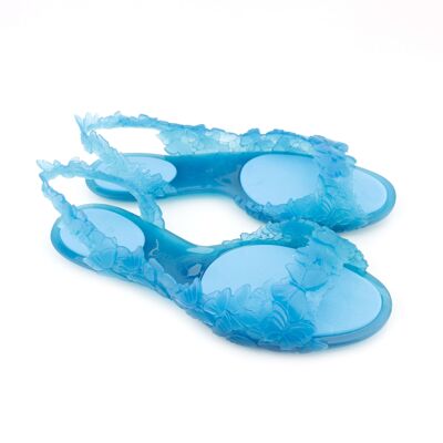 Sunies Sandals  Butterfly Neon Blue