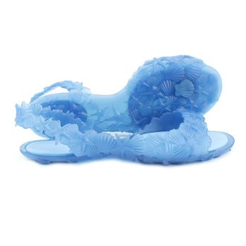 Sandales Sunies Sea & Ocean Bleu Fluo 8