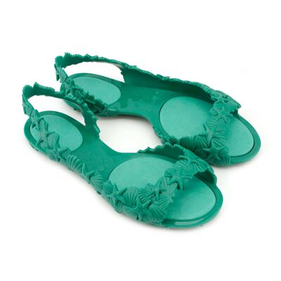 Sandales Sunies vert mer et océan