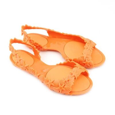 Sandales Sunies Sea & Ocean orange fluo