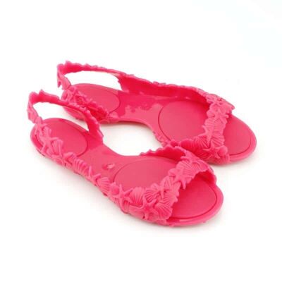 Sunie's Sea & Ocean Neon Pink Sandals