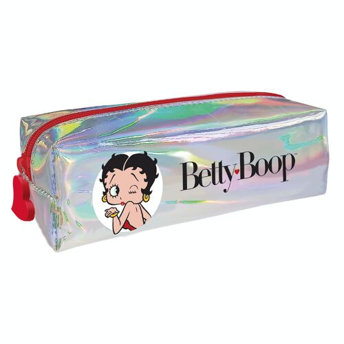 Dohe - Estuche Portatodo Brillante - Tamaño 21x6x6 cm - Betty Boop