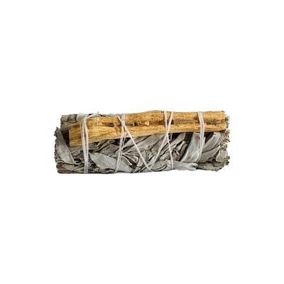 Sage Smudge Sticks, Palo Santo y salvia blanca 4"