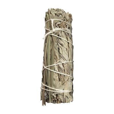 Sage Smudge Stick, hierba dulce y salvia blanca 4"