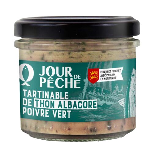 TARTINABLE DE THON POIVRE VERT