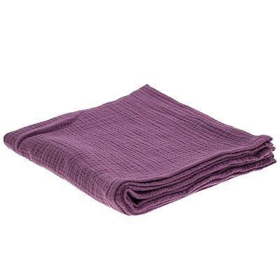 Muslin swaddle 100 x 100 cm made of organic BIO cotton muslin swaddle Lavender