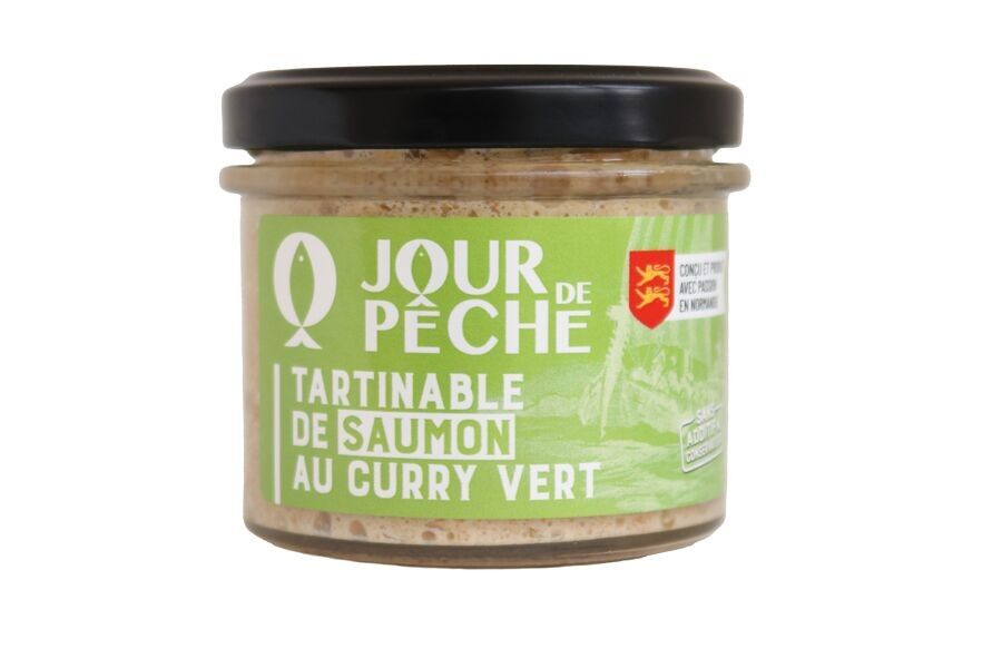 Tartinable de Saumon au curry vert