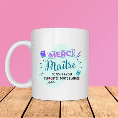 Mug - Merci Maître de nous avoir supportés toute l'année