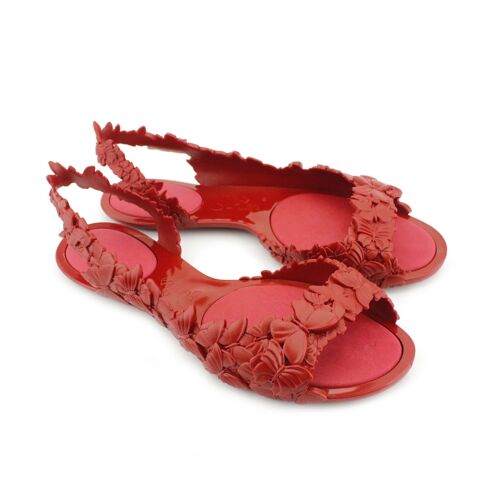 Sunies Butterfly Red sandals