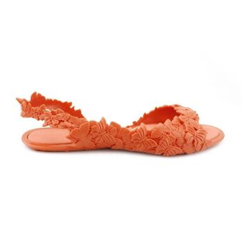 Sandales papillon corail de Sunie 4