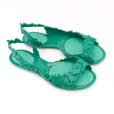 Sunies Butterfly Green sandals