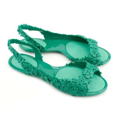 Sunies Hawaii Green Sandals