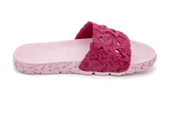 Diapositives d'été mignonnes Sunies Slide papillon rose 8