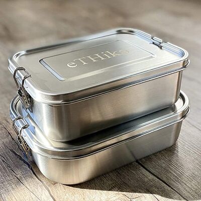 Stainless steel lunch box single layer