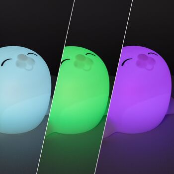 Ledkia Veilleuse LED Spot RGB Silicone IP67 RGB 7