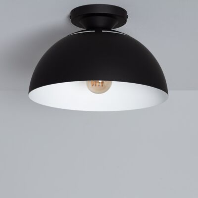 Ledkia Ceiling Lamp Aluminum Demeter Black