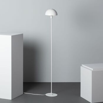 Ledkia Lampadaire Madow Métal Blanc 1