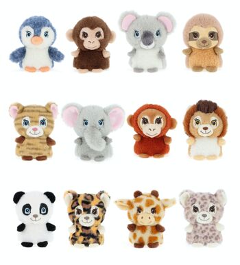 Idée cadeau Pâques - Assortiment 48 peluches Mini Adoptable 10cm - KEELECO 2