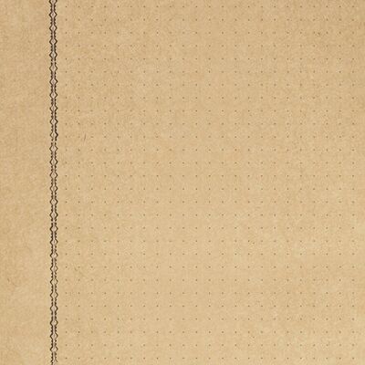 Papier-Nachfüllung – KLEINE weiße Pergament-Nachfüllung mit gepunktetem Leder