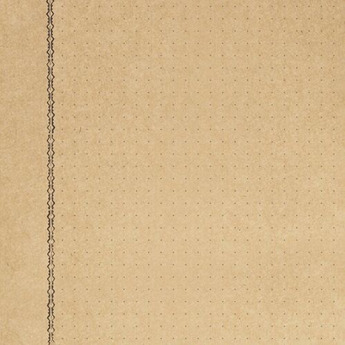 Recharge papier - SMALL Brown Vellum leather refill