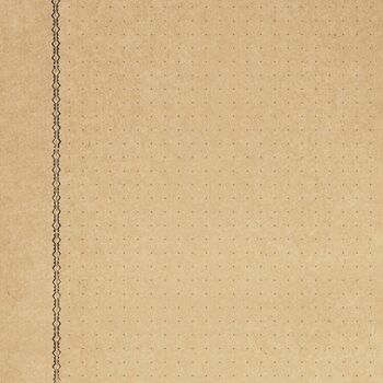 Recharge papier - SMALL Brown Vellum leather refill 1