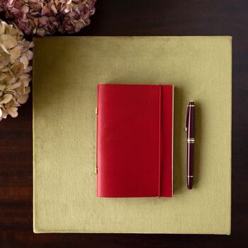 Agenda rechargeable - NOVUM ORGANUM SMALL Garance (Red) 1