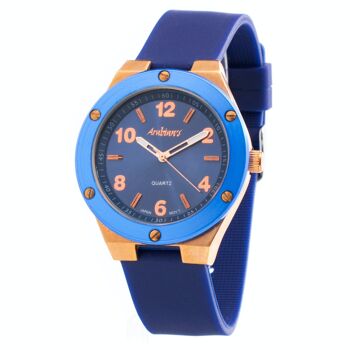 Montre à quartz arabe unisexe Hbp2175A 1