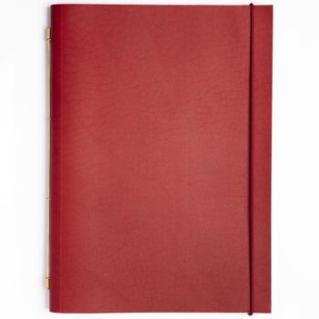 Agenda rechargeable - NOVUM ORGANUM LARGE Garance (Red) 3