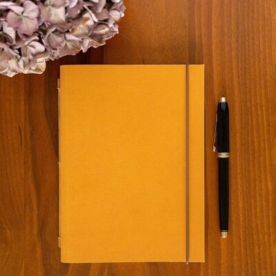 Refillable diary - NOVUM ORGANUM LARGE Gold