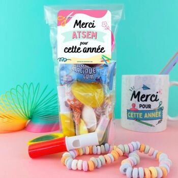 Sachet bonbon années 80 et 90 - Merci ATSEM