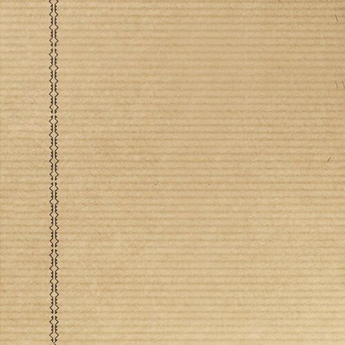 Recharge carnet -NOVUM - LARGE Brown  Striped leather refill