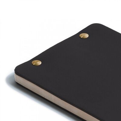 Cuaderno - Mediano iKraft Mini Robusto (negro)