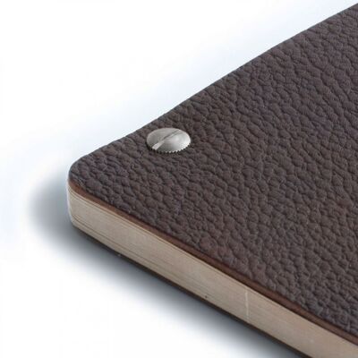 Notebook - Large iKraft Cohiba (grained chocolate)