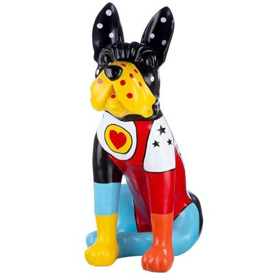 Poly escultura "Doggy" colorido