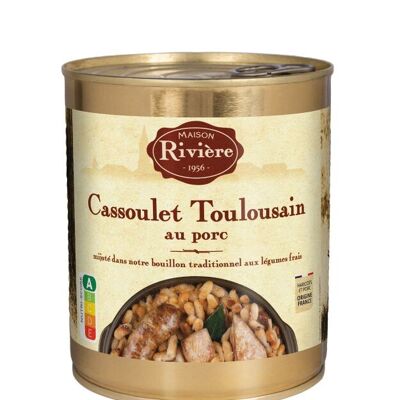 Cassoulet de cerdo de Toulouse