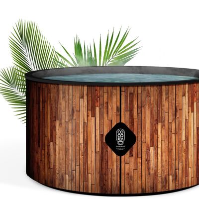 Spa hinchable COCO SPA BALI | 180 cm de diámetro | 1100 litros | Calefacción y masaje | 6 personas
