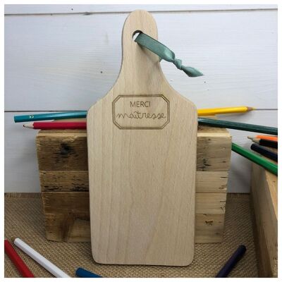 Cutting board Thank you Teacher (teacher gifts, end of school year gift)